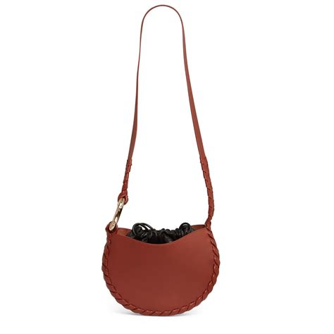 borsa chloe scamosciata|Bracelet Hobo bag piccola in pelle scamosciata .